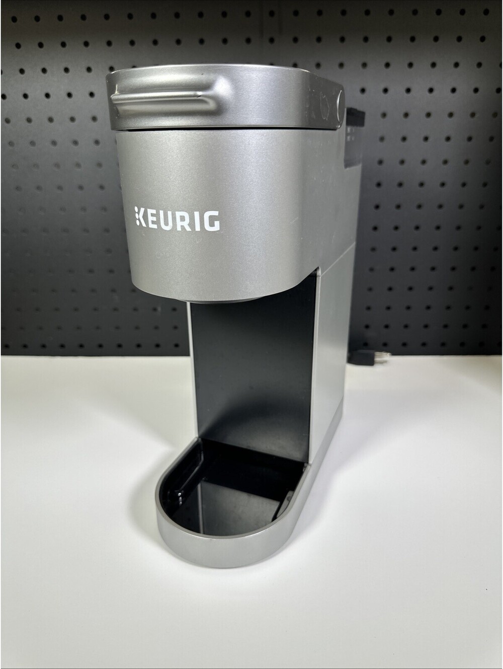Keurig K-Mini Single Serve K-Cup Pod Coffee Maker, 6-12 oz Brew Grey Works